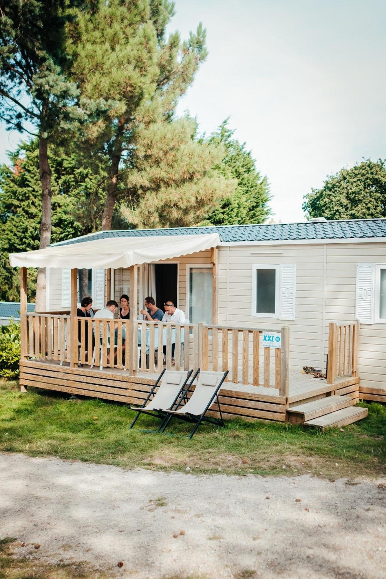 Mobil Home Xxl 4 Chambres - Camping Le Viaduc ミヨー エクステリア 写真
